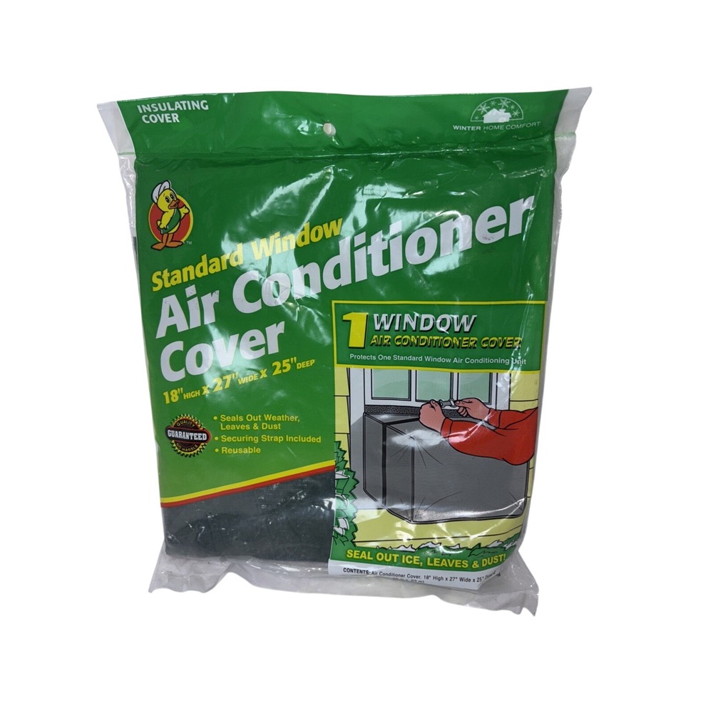 Duck Standard Window‎ Air Conditioner Cover 18hX27wX25d Insulated Cover NEW